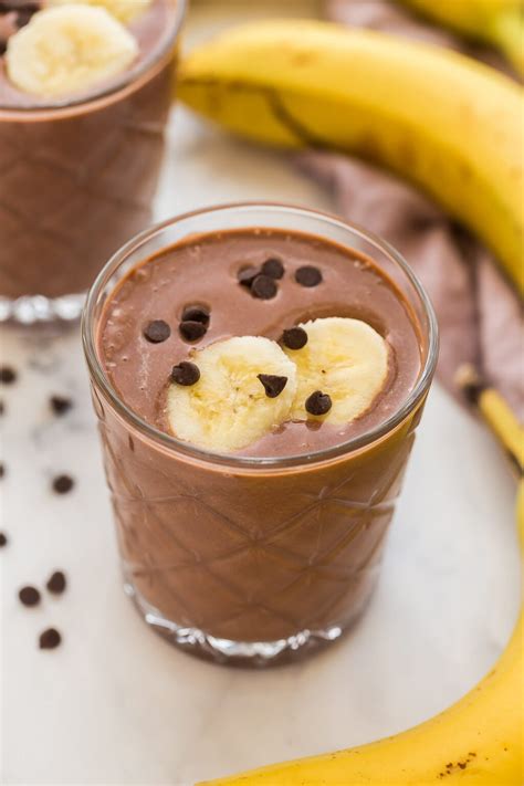 healthy chocolate peanut butter smoothie [video] the recipe rebel