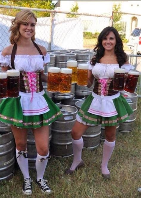 German Girls In Dirndls—vince Vance Octoberfest Girls German Beer Girl Beer Girl