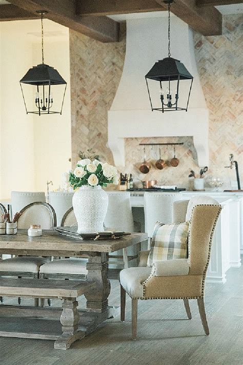 Rustic Elegant French Farmhouse Dining Ideas Hello Lovely