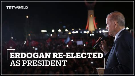 Recep Tayyip Erdoğan re elected as president of Türkiye YouTube