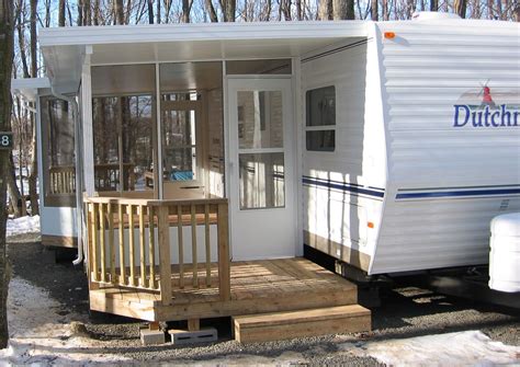 Rv Room Additions Machose Contracting Porch For Camper Room