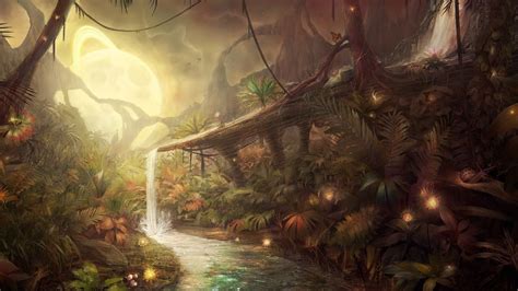 Fondos De Pantalla Bosque Arte Fantasía Selva Mitología Captura