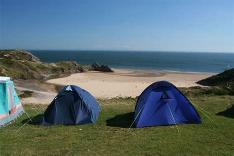 Campsites On The Gower Peninsula The Highest Rated Campsites Cool