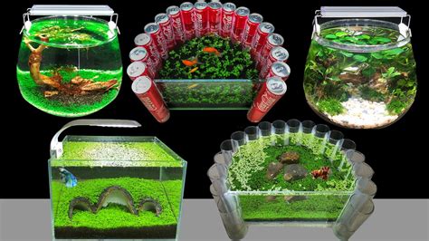 Top 5 Diy Planted Aquarium Decoration Ideas How To Make Mini