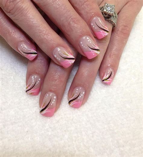 22 French Tip Nail Art Designs Ideas French Tip Gel Nails Gel Nail Designs Nail Tip Designs