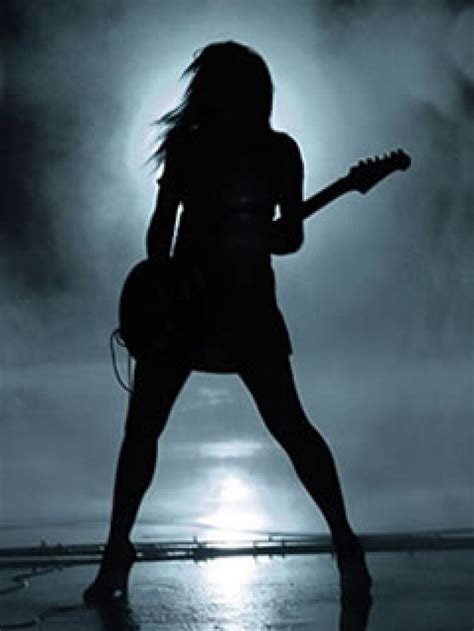 Guitar Rock Girl Wallpaper 765×1020 Rocker