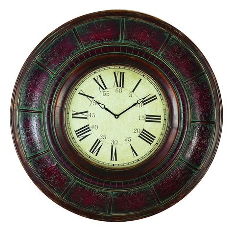 Wood Wall Clock With 36 Inch Diameter