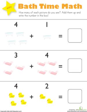 In our kindergarten area, you will find a wide range of free kindergarten math activities and worksheets for your child to enjoy. Picture Math Problems | Worksheet | Education.com