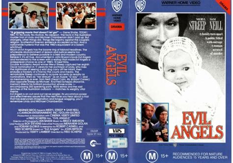 Evil Angels On Warner Home Video Australia Betamax Vhs Videotape