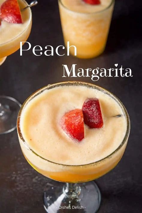 This Frozen Peach Margarita Recipe Is Slightly Sweet Super Refreshing
