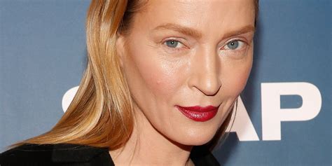 Uma Thurman Is Fresh Faced And Gorgeous On The Red Carpet