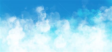 Background Langit Biru Yang Indah Dan Latar Belakang Awan Ilustrasi