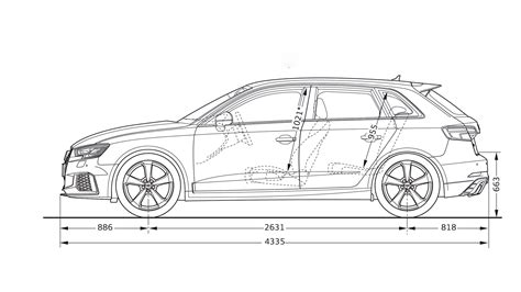 Abmessungen Rs 3 Sportback A3 Audi Deutschland