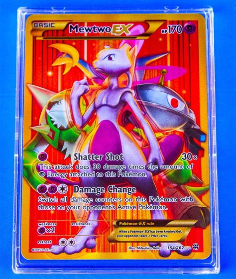 Mewtwo has always been a very popular member of the pocket monsters cast so it's how could you not want a venusaur to join your expensive pokémon card collection? Pokemon Mega Mewtwo EX 160/162 Red - XY8 Breakthrough Full ...