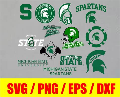 Michigan State Spartans Svg Michigan State Spartans Logo Bundle Logo