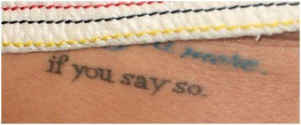Lea Michele S Tattoos Their Meanings Body Art Guru