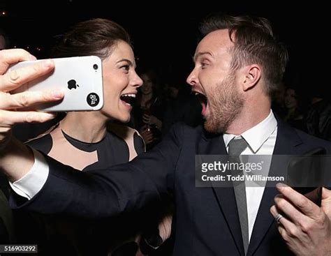 Aaron Paul And Michelle Monaghan Photos And Premium High Res Pictures