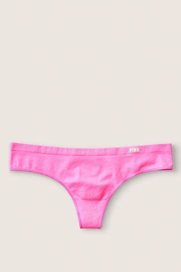 Buy Victorias Secret Pink Seamless Thong From The Victorias Secret Uk