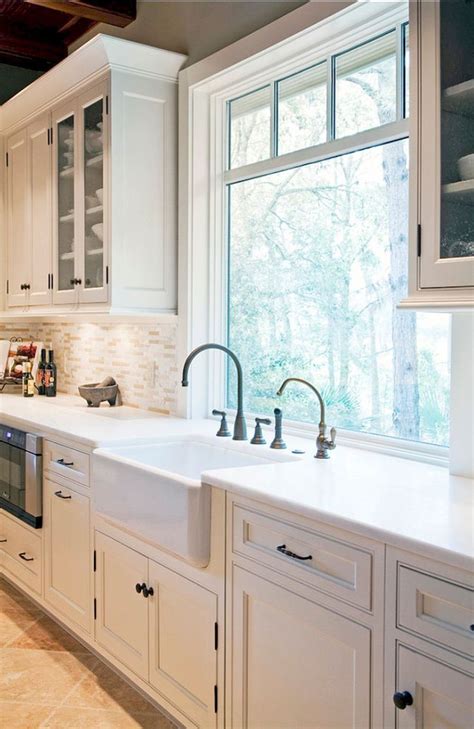 I Want This Big Window Over The Sink 30 Gorgeous Modern Farmhouse