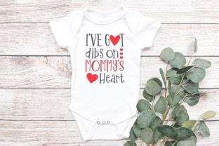 I Ve Got Dibs On Mommy S Heart SVG Graphic By GoodsCute Creative Fabrica
