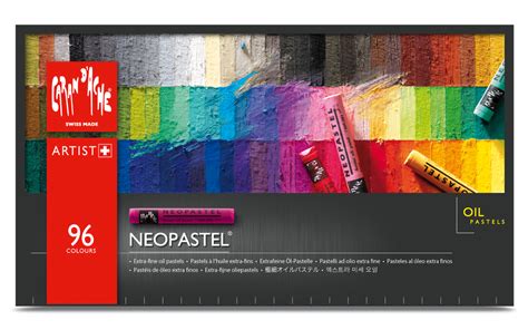 Caran D'ache - Neopastel Oil Pastel Set of 96 | Oil pastel, Oil pastel crayons, Pastel sets