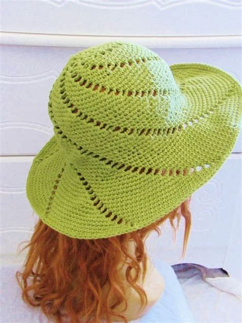 Simple Crochet Summer Hat Make A Statement Crochet Dreamz