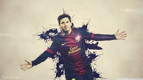 Wallpaper Id 600264 Footballer Fc Poster Lionel Messi Messi