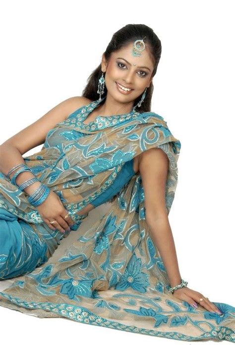 Nandita Swetha Fancy Sarees Indian Actresses Traditional Dresses