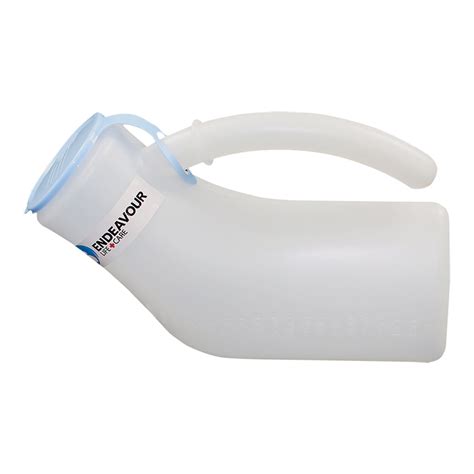 Portable Male Urinal With Lid Endeavour Life Care