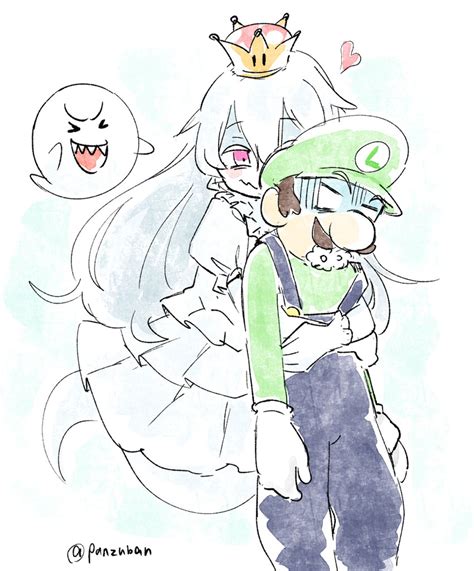 Princess King Boo Boo And Luigi Mario And More Drawn By Panzuban