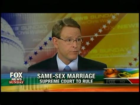On Fox News Sunday Tony Perkins Compares Same Sex Marriage To Incest