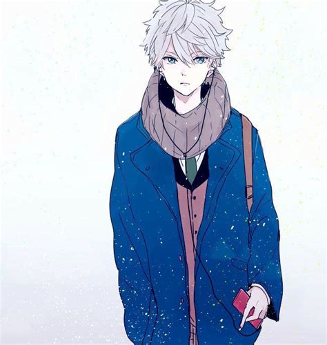 Want to discover art related to anime_boy_white_hair? Hanakotoba - Picture Break - Wattpad