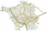 Saarland - Geografie und Karten