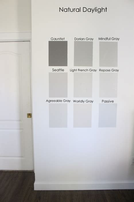 Nine Gray Paint Colors We Put To The Test For Your Home Within The Grove