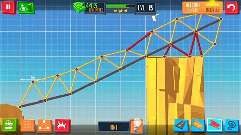 Build A Bridge Level 15 Youtube