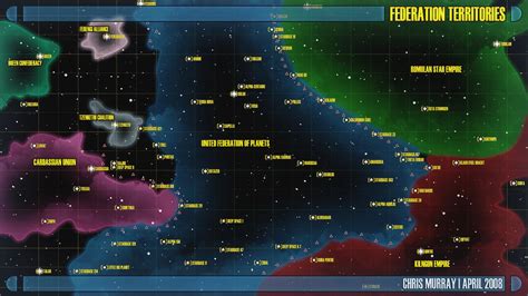 The Star Trek Map Is Shown In This Screenshot