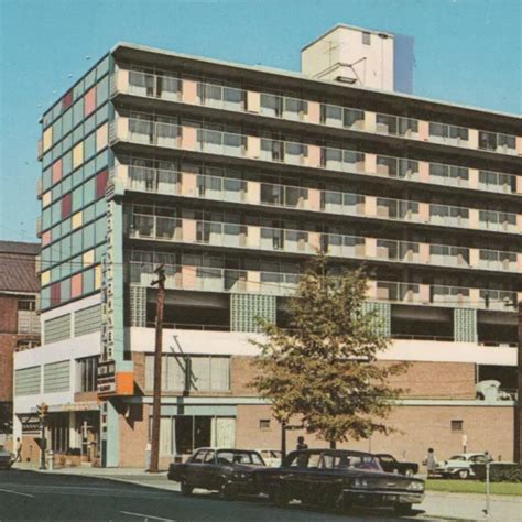 1960s Downtown Motor Inn Hotel Motel Rowntowner Downtowner Richmond Va