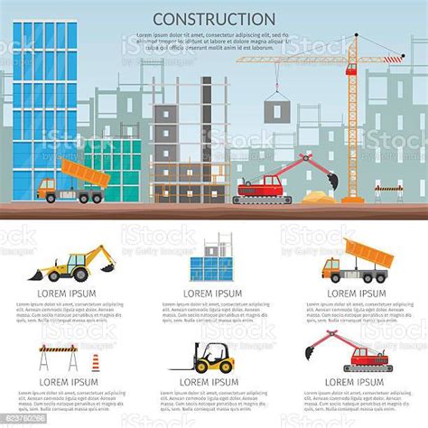 Set Elements Construction Concept Process Construction Building House