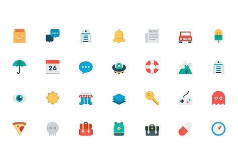 Download Smallicons Flat Icons Set By Pixelbuddha