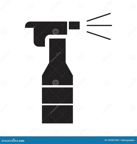 Water Sprayer Vector Icon Logo Design Stock Vector Illustration Of