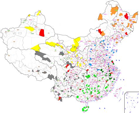 中国地震主要分布在五个区域： 台湾省 、西南地区、 西北地区 、华北地区、东南沿海地区和23条地震带上。 中国地震带和火山的分布图