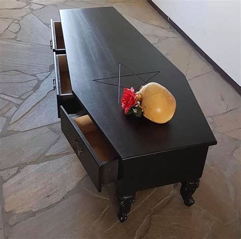 Coffin coffee tables are a table for life. We need this coffin coffee table by @casdesign.berlin! ☕️ ...