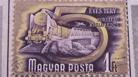 Oldrare Postage Stamps From Hungary Youtube