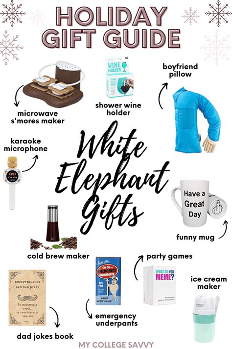 White Elephant Gift Ideas That Everyone Fight Over My College My Xxx