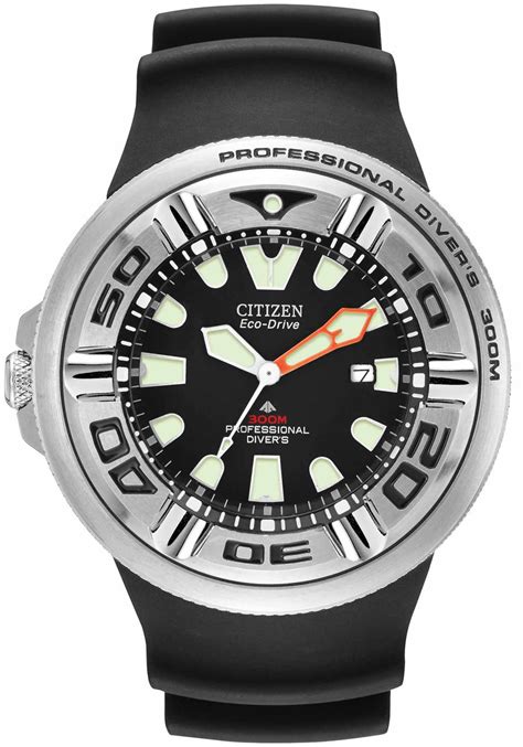 Citizen Eco Drive Promaster 1000m Professional Diver Silver Black