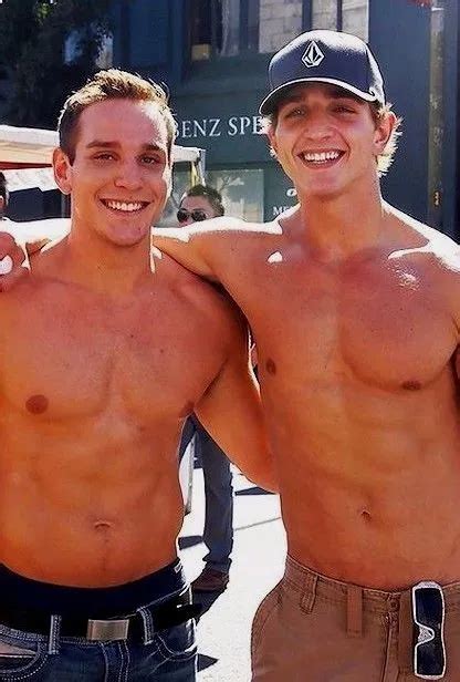 Shirtless Male Frat Boy Jock Hunks College Bros Muscular Guys Photo X