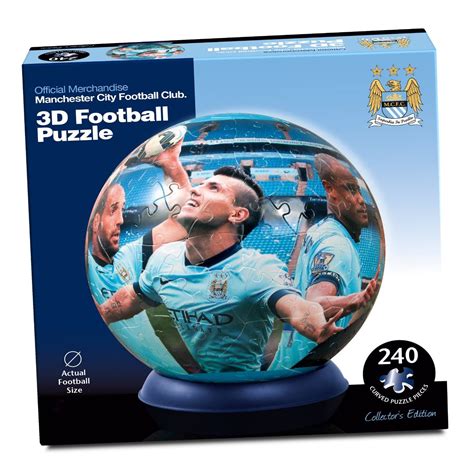 3d Football Team 240 Piece Jigsaw Puzzle Balls Premiership Players