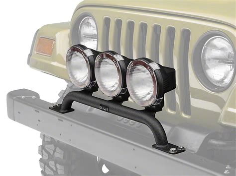 Rugged Ridge Jeep Wrangler 5 In Round Hid Off Road Fog Lights W Front