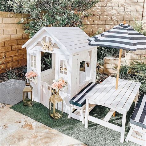Outdoor Fun With Style😍 Credit To Theposhhome Diy Playhouse