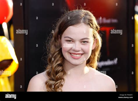 Megan Charpentier At The World Premiere Of New Line Cinemas It Held